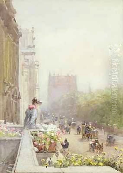 Piccadilly in June - view 1