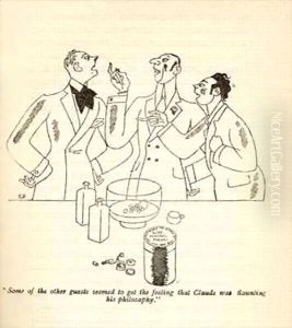 Some of the other guests seemed to get the feeling that Claude was flaunting his philosophy by Ralph Barton