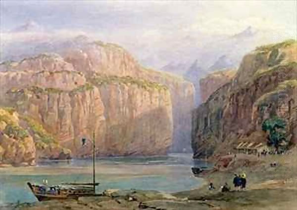 Yangtze Gorges, China - view 1