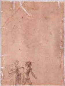 Two Figures by Fra Bartolommeo della Porta