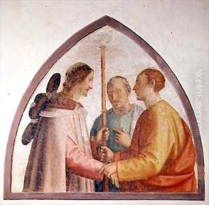 Christ Appearing on the Road to Emmaus by Fra Bartolommeo della Porta