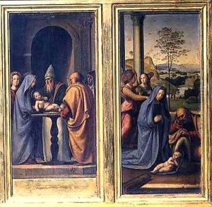 Presentation in the Temple and the Nativity by Fra Bartolommeo della Porta