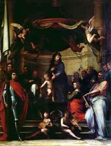 The Mystic Marriage of St. Catherine of Siena by Fra Bartolommeo della Porta