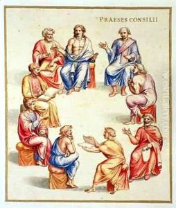Ms Gen 1496 Plate CXXXIII Senate by Pietro Santi Bartoli