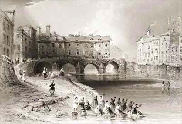 Old Baal's Bridge, Limerick, Ireland - view 1