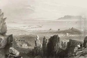 Dublin Bay from Kingstown Quarries