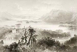 Hazelwood and Lough Gill, County Sligo by William Henry Bartlett