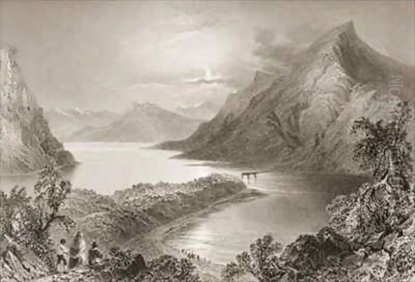 Lough Inagh, Connemara, County Galway - view 1
