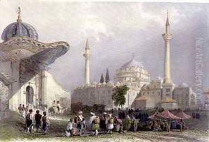 The Mosque of Bajazet with the Seraskier's Gate, Istanbul