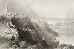 Killiney Hill, County Dublin, Ireland by William Henry Bartlett