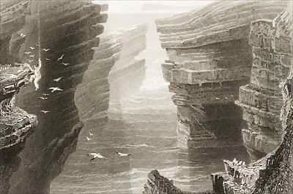 Cove in Mal Bay, County Clare, Ireland - view 1