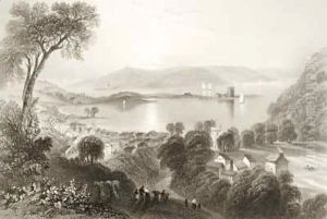 Larne, County Antrim, Northern Ireland by William Henry Bartlett