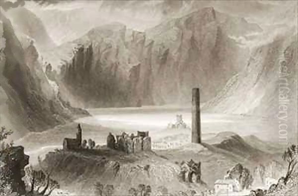 Glendalough, County Wicklow, Ireland - view 1