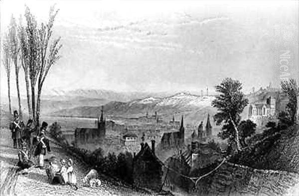 Panorama of Liege, Belgium - view 1