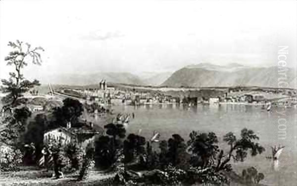 Geneva from Coligny - view 1
