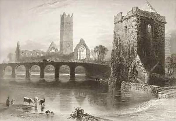 Clare Abbey, County Clare, Ireland - view 1