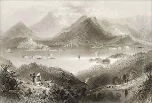 Glengarriff, County Cork, Ireland by William Henry Bartlett