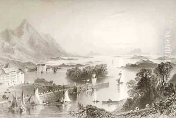 Clew Bay seen from Westport, County Mayo - view 1