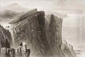 Fairhead, County Antrim, Northern Ireland by William Henry Bartlett