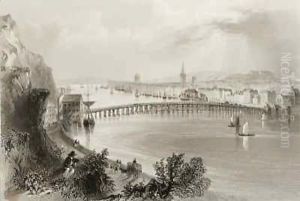 Waterford, Ireland 2 by William Henry Bartlett