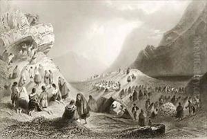 A Visit to Holywell, Connemara, County Galway, Ireland by William Henry Bartlett