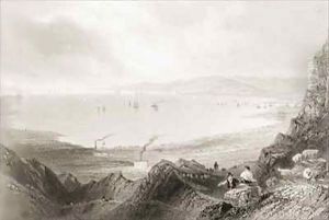 Belfast Lough, County Antrim by William Henry Bartlett