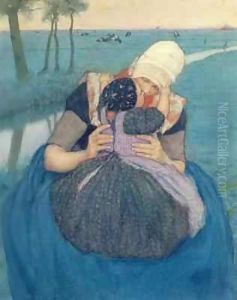 Mother and Child by Charles William Bartlett