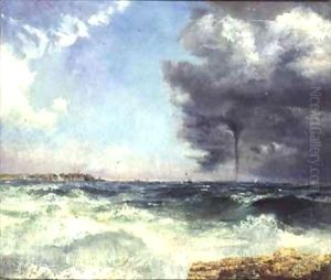 A Stormy Crossing by Charles William Bartlett