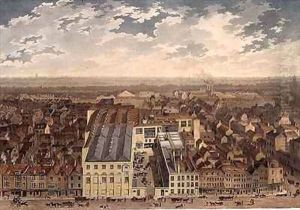 A View of the Genuine Beer Brewery, Golden Lane