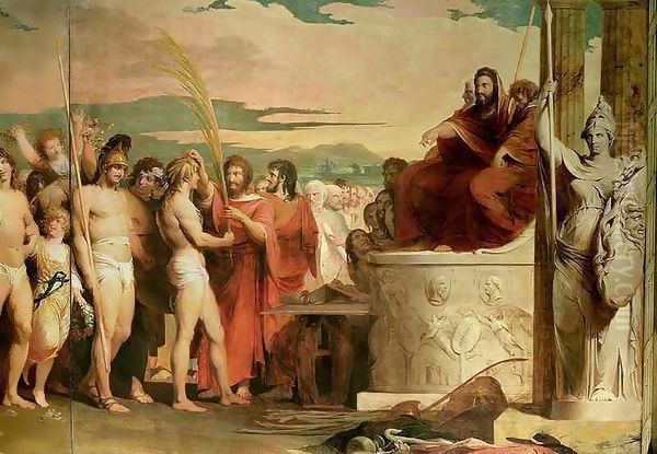 Crowning the Victors at Olympia, third in the series 'The Progress of Human Culture and Knowledge' by James Barry