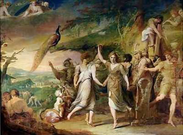 A Grecian Harvest Home, or Thanksgiving to the Rural Deities, Ceres, Bacchus Sylvanus and Pan, second in the series 'The Progress of Human Culture and Knowledge' by James Barry