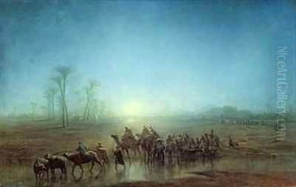 Caravan of Bedouins - view 1