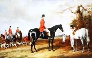 A Meet of His Majesty's Buckhounds by W. and Barraud, H. Barraud