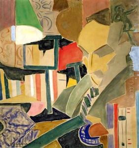 Portrait of Joan Salvat-Papasseit (1894-1924) by Rafael Perez Barradas