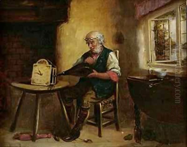 Cleaning the Clock - view 1
