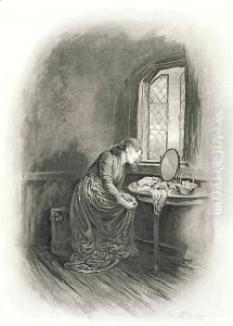 Little Dorrit, from 'Charles Dickens A Gossip about his Life' by Frederick Barnard