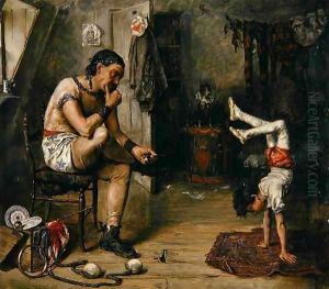 A Dress Rehearsal by Frederick Barnard
