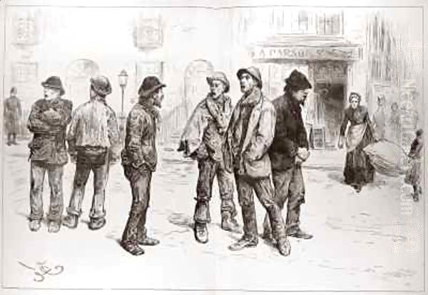 The Unemployed of London 'We've Got No Work to Do' - view 1