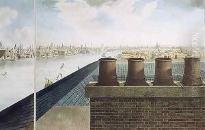 Panoramic view of London 3