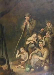 Irish Emigrants by John Joseph Barker