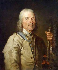 Man Holding a Staff