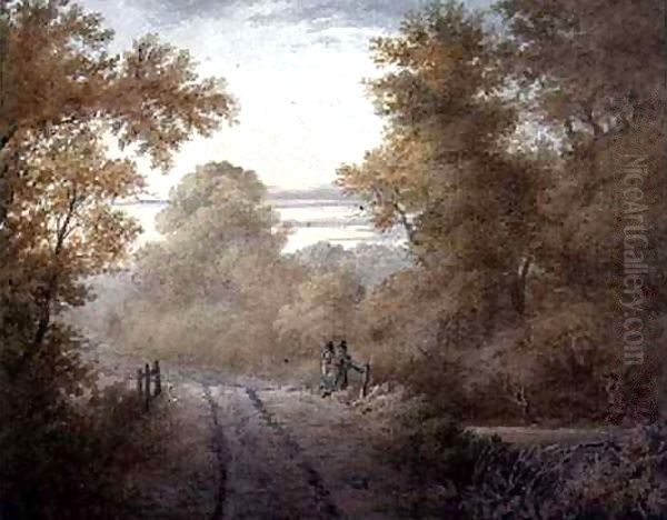 Landscape in Autumn - view 1