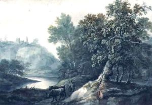 Landscape with River and Cattle