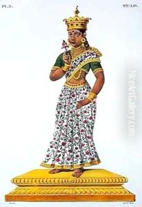 Swaha wife of Agni by Louis Thomas Bardel