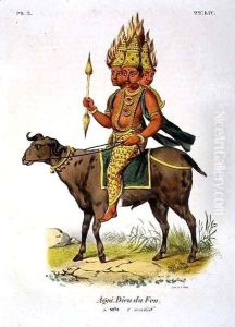 Agni, God of Fire by Louis Thomas Bardel