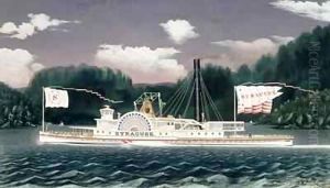 Steamship 'Syracuse' by James Bard