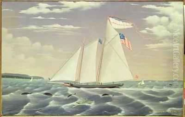 Schooner 'Lewis R. Mackey' - view 1