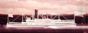The Steamboat 'Sleepy Hollow' by James Bard
