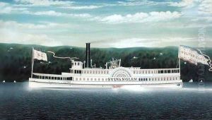 The Steamboat 'Sylvan Glen' by James Bard