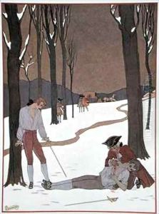 The Duel between Valmont and Danceny